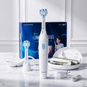 [설날선물] 전동칫솔 쿨샤 7D 고급형 풀세트(성인용) + 리필모2개 추가구성